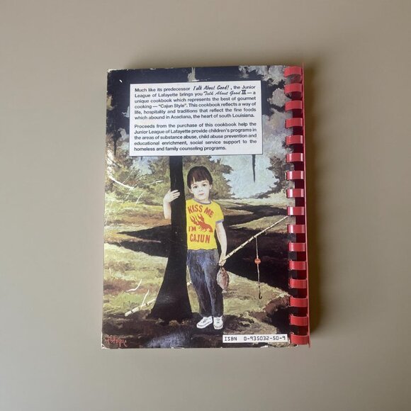 Vintage Talk About Good II Cookbook – Cajun Recipes – Early Printing Spiral Boun - Picture 9 of 9